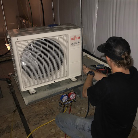 Ductless Split A/C Install