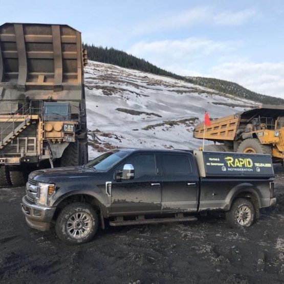 Heavy Equipment AC Repair at Local Mine