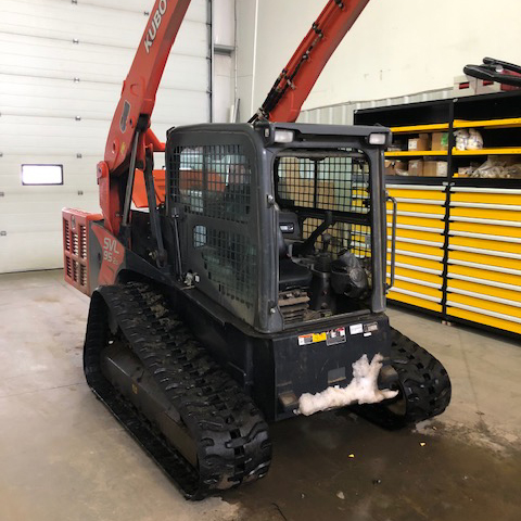 Skid Steer Espar Heater Install