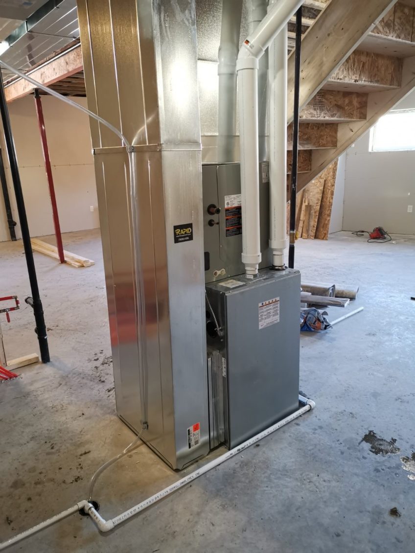 Residential Furnace and A/C Install Rapid Refrigeration Grande