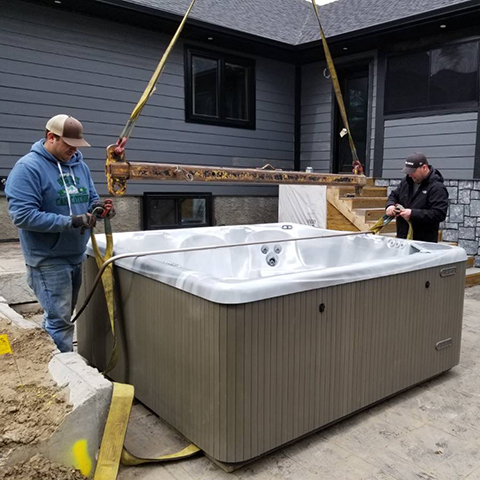 Hot Tub Install